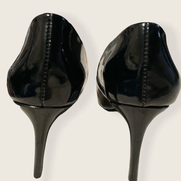 Merona Black Patent Heels - Picture 3 of 5